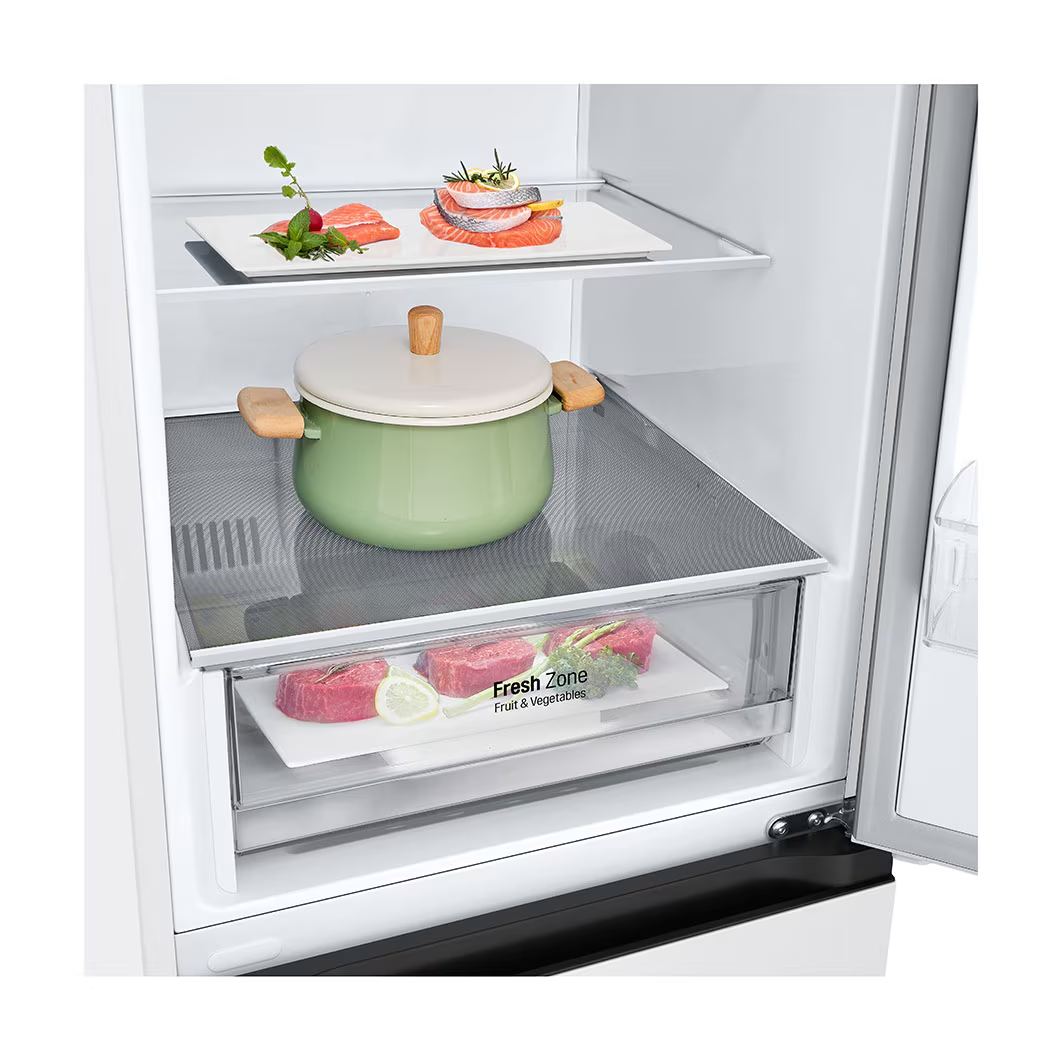 LG Frizider GBV21L0ESW 1,86m - Kombinovani frižider 344L – Door Cooling+, tihi rad 35 dB, bijeli slika 2