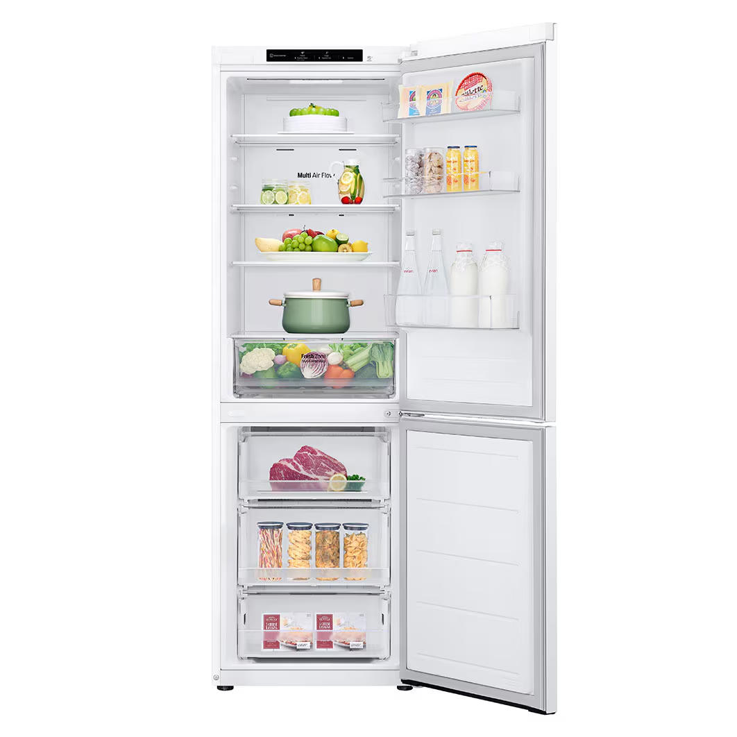 LG Frizider GBV21L0ESW 1,86m - Kombinovani frižider 344L – Door Cooling+, tihi rad 35 dB, bijeli slika 6