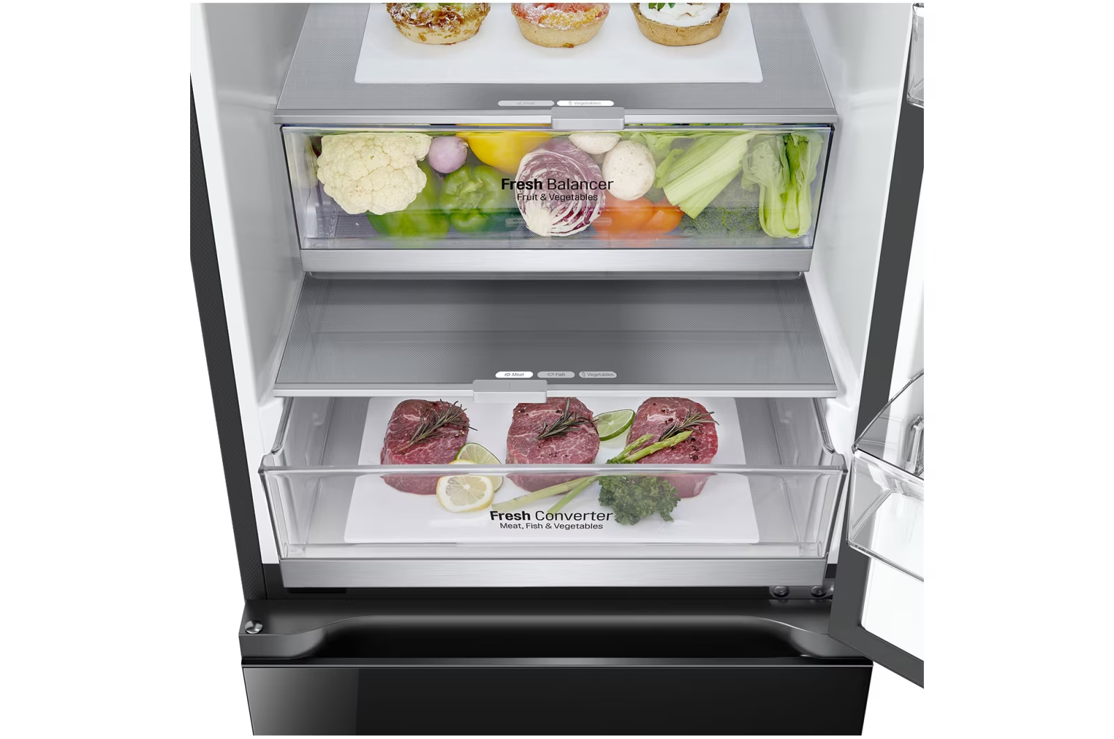 LG Frizider GBB72BM9DQ 2,03m slika 3